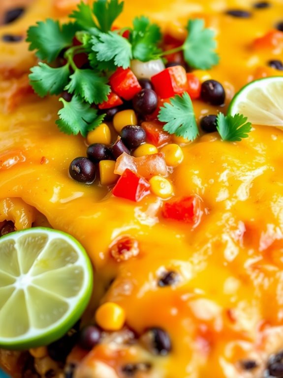 corn and black bean bake