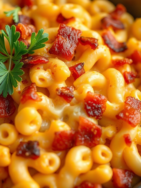 creamy bacon ranch pasta