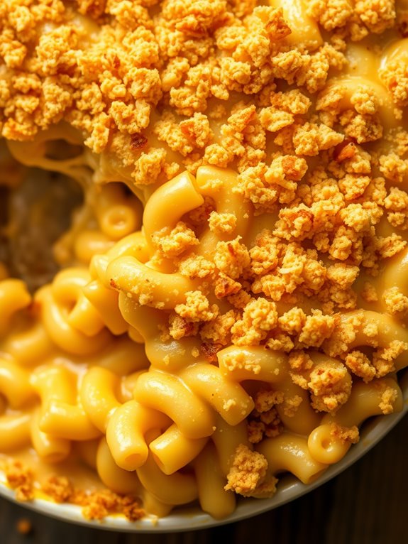 creamy cheesy pasta casserole