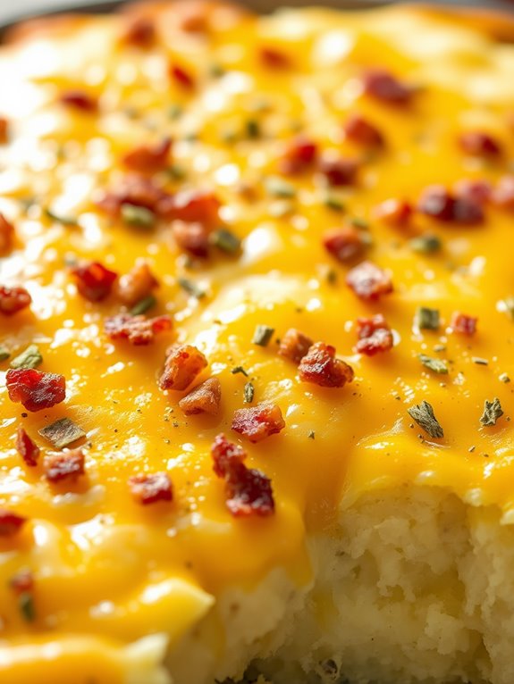creamy cheesy potato casserole