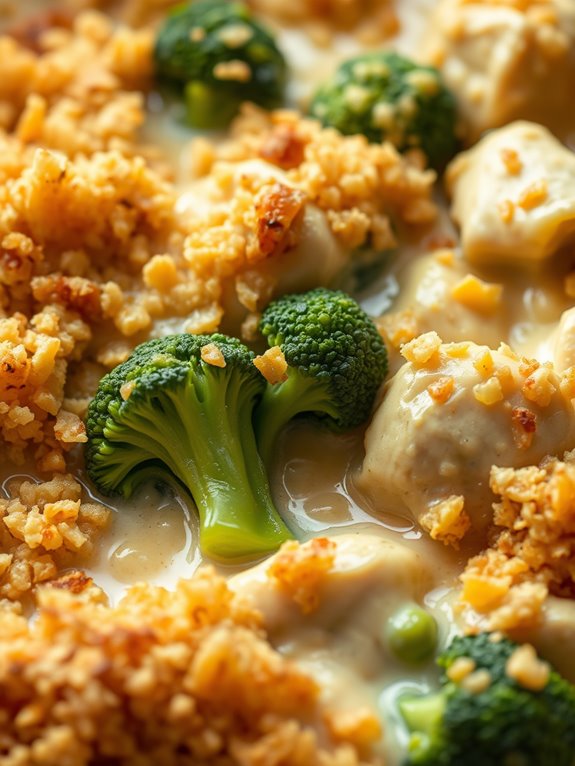 creamy chicken broccoli casserole