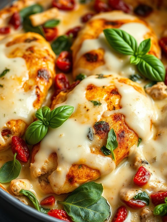creamy chicken casserole dish