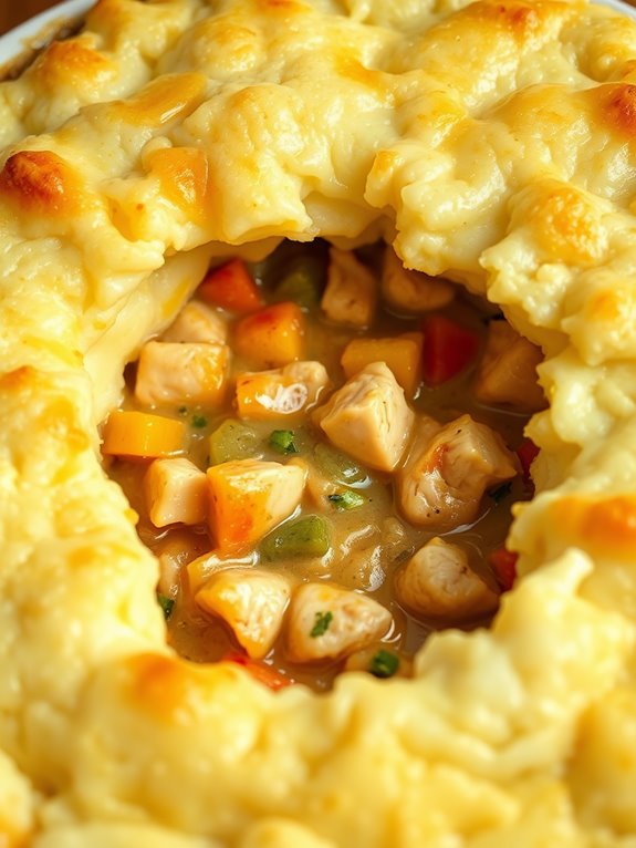 creamy chicken pot pie