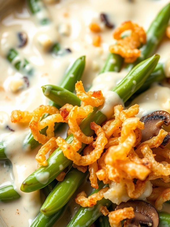creamy green bean casserole