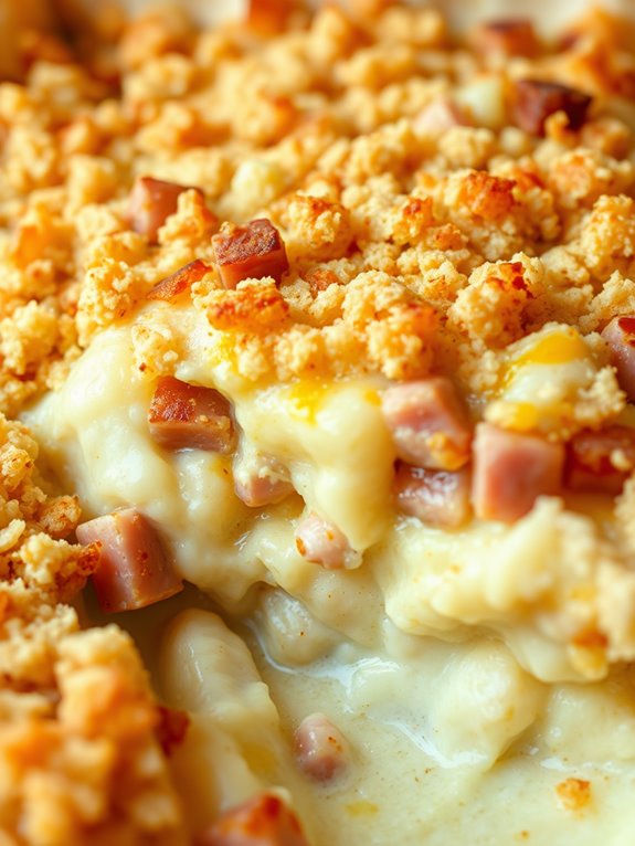 creamy ham and potato casserole