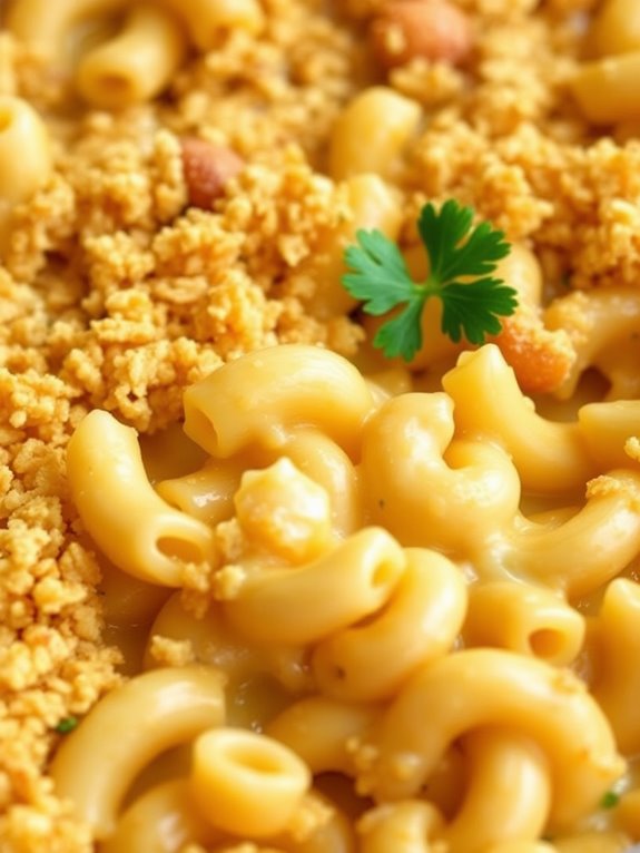 creamy pasta cheese bake