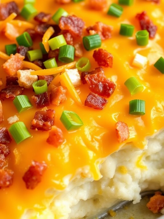 creamy potato casserole dish