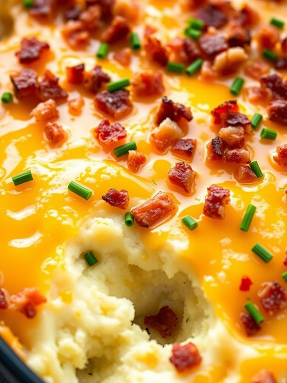 creamy potato casserole dish