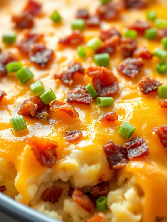 creamy potato casserole dish