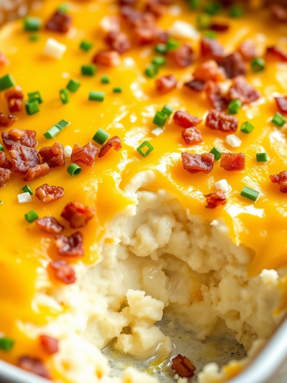 creamy potato casserole dish