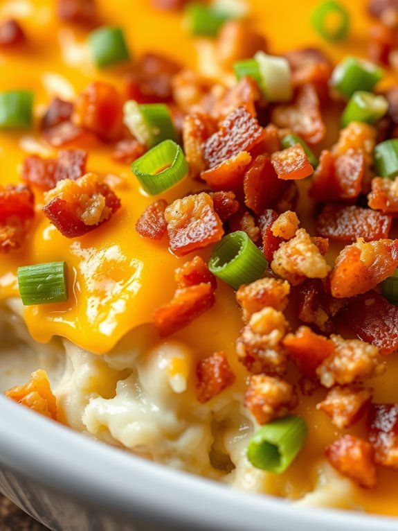 creamy potato casserole dish