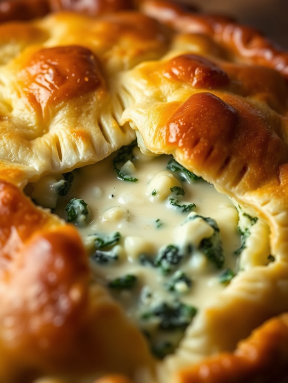 creamy spinach artichoke casserole