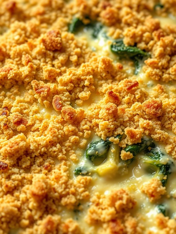 creamy spinach artichoke dish