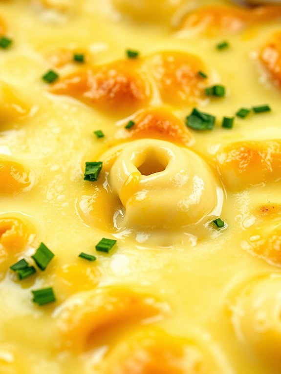 creamy tortellini casserole delight