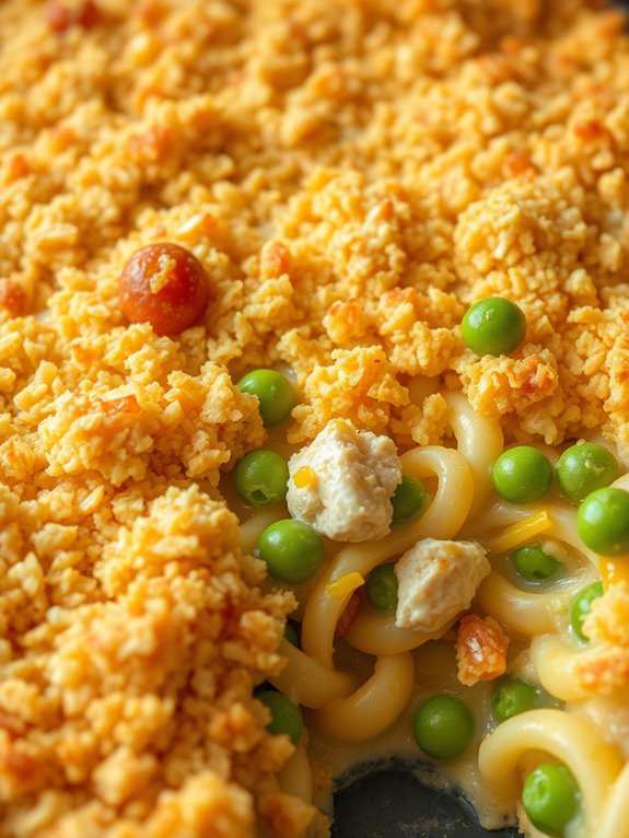 creamy tuna noodle bake