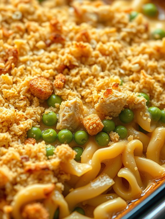 creamy tuna noodle bake