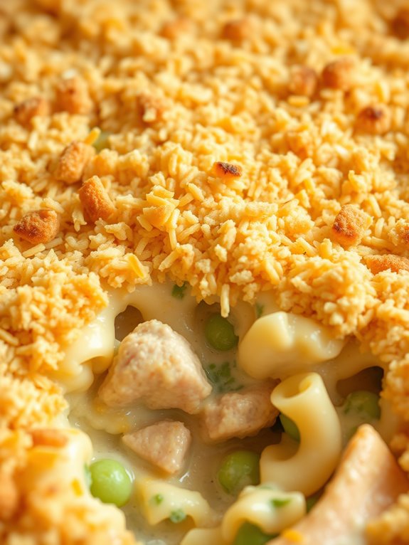 creamy tuna noodle bake