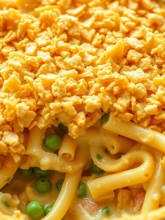 creamy tuna noodle dish