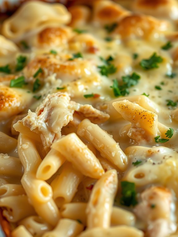 delicious baked chicken pasta