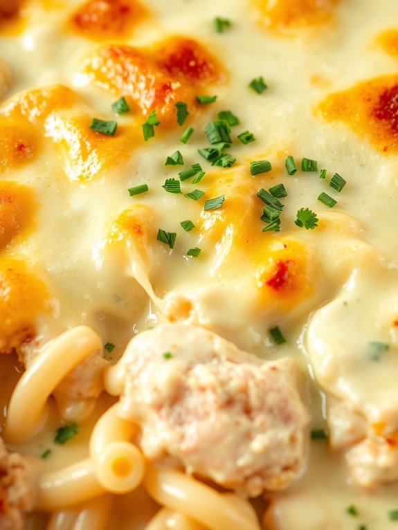 delicious creamy pasta dish