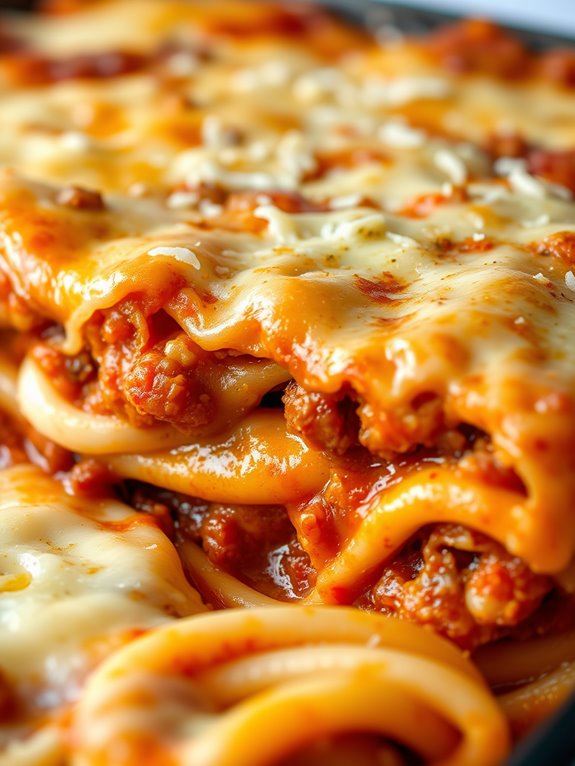 delicious layered pasta dish