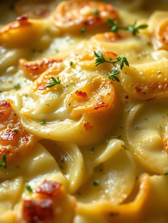 delicious layered potato dish