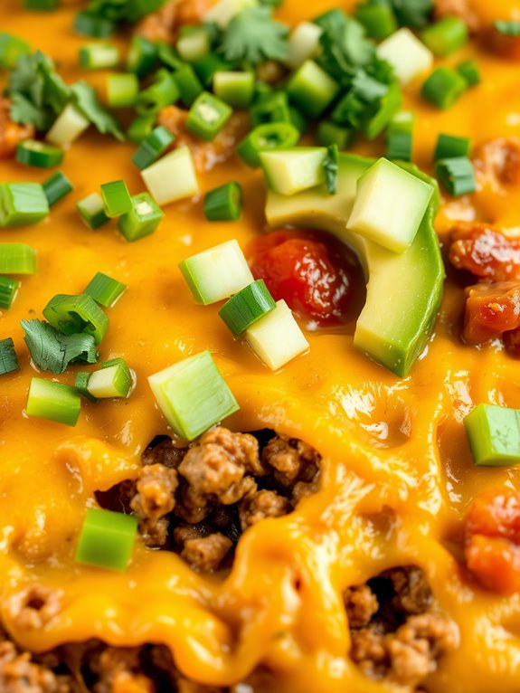 delicious low carb taco bake