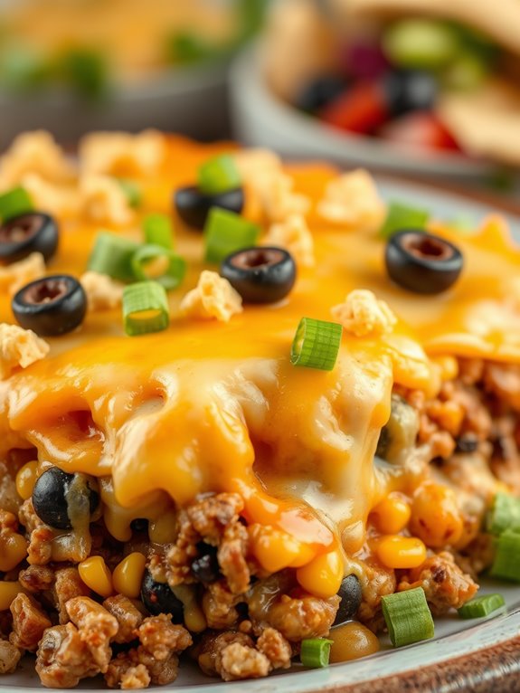 delicious tex mex casserole dish