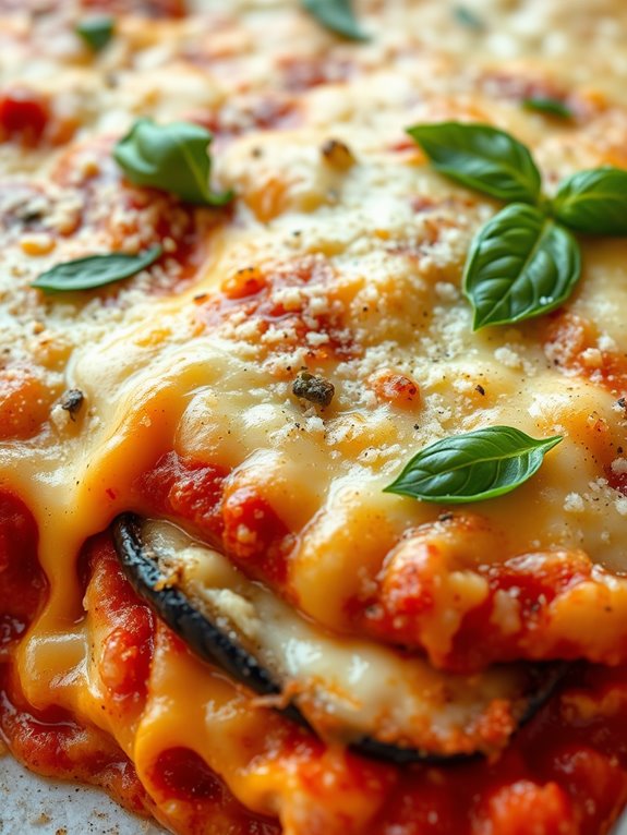 eggplant casserole with cheese