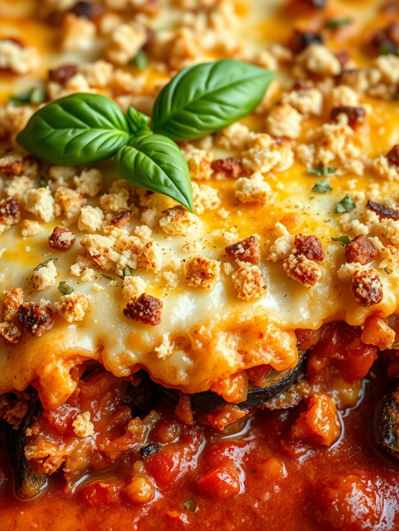 eggplant chorizo bake recipe