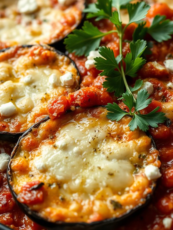 eggplant feta casserole recipe