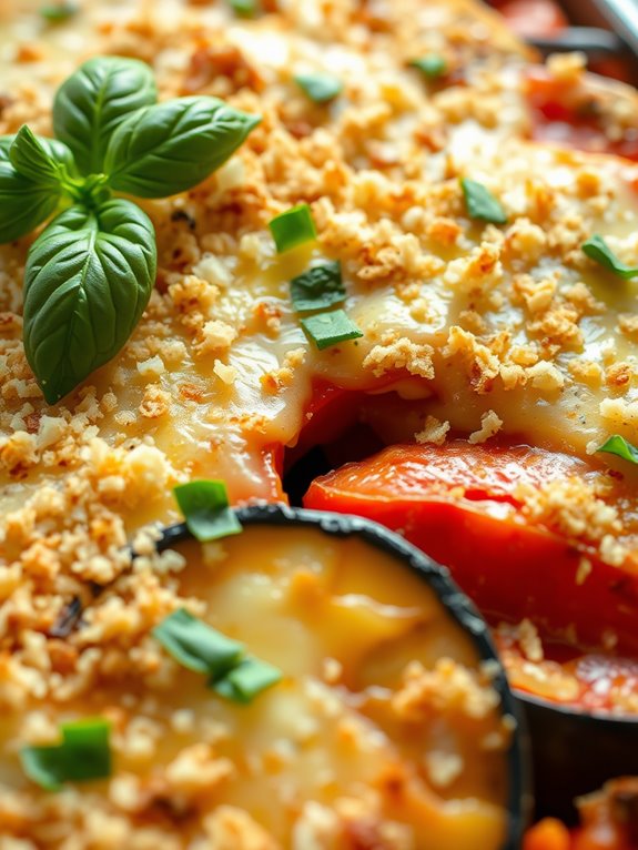 eggplant tomato parmesan casserole