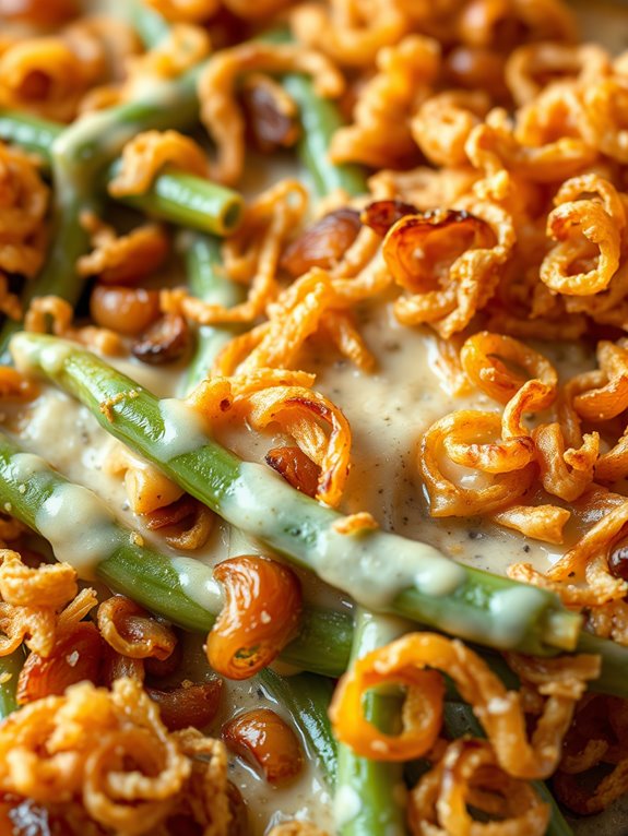french onion green bean casserole