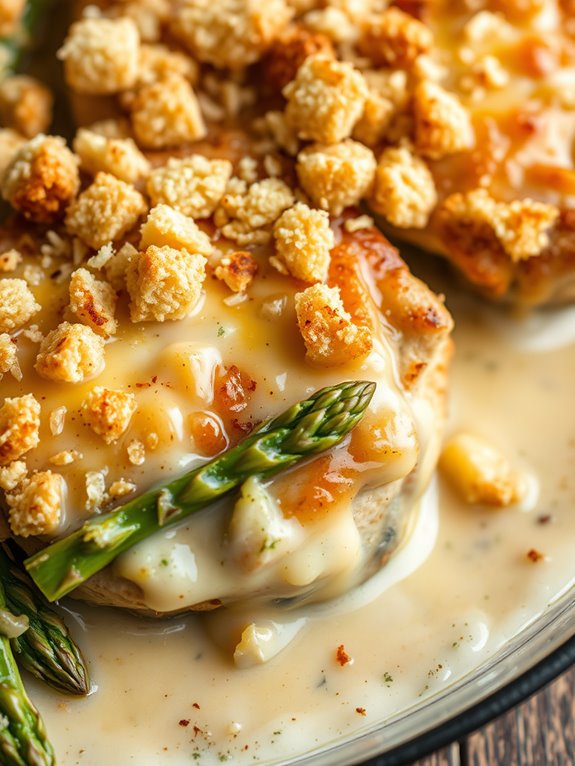 garlic parmesan pork chop casserole