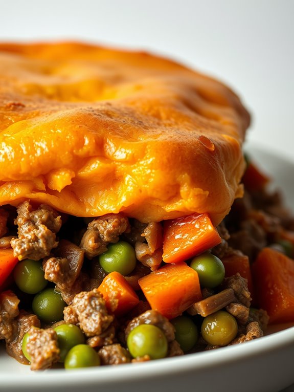 ground pork sweet potato pie