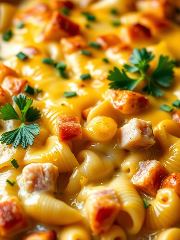 ham and cheese casserole