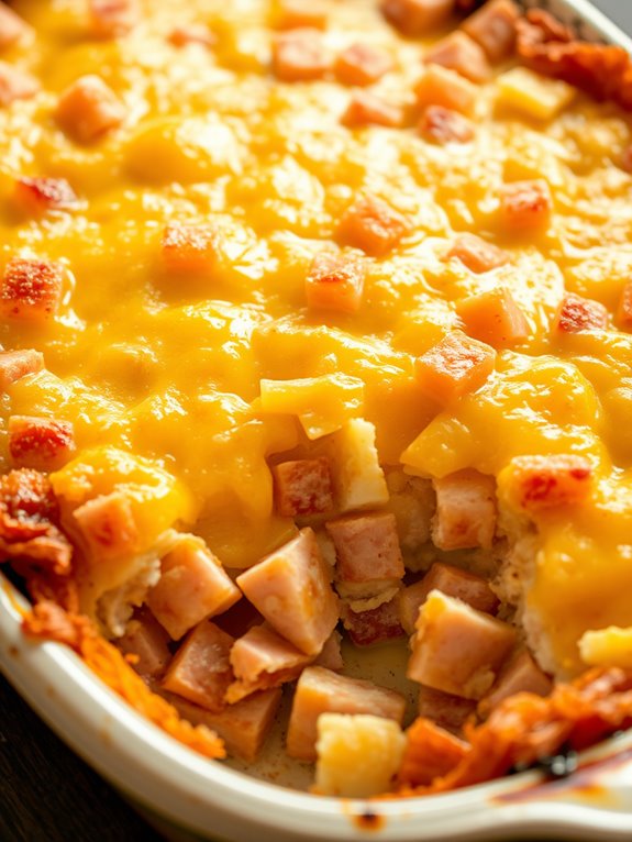 ham and cheese casserole