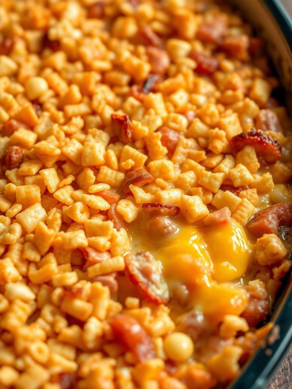 ham and cheese casserole