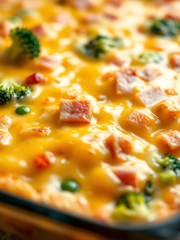 ham and cheese casserole