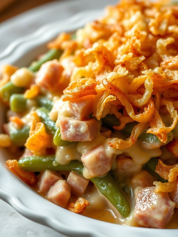 ham and green beans