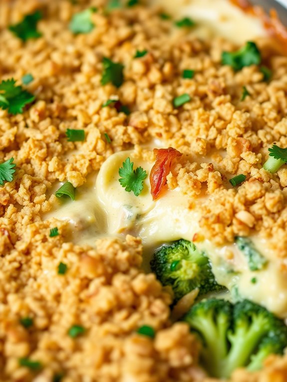 healthy chicken broccoli casserole