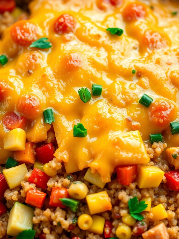 healthy chicken quinoa dish