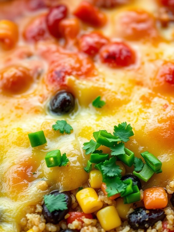 healthy quinoa vegetable casserole