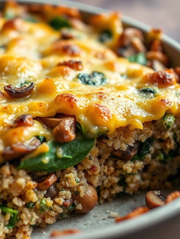 healthy quinoa vegetable dish