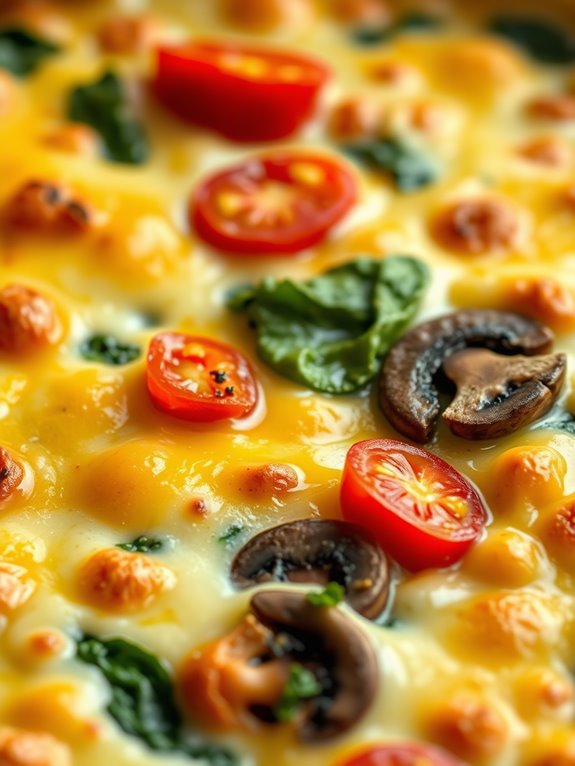 healthy vegetable breakfast bake