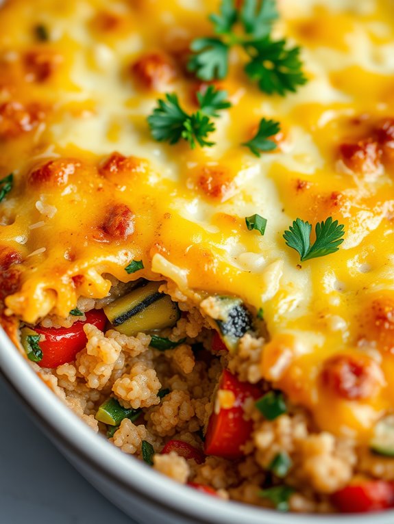 healthy vegetable quinoa dish