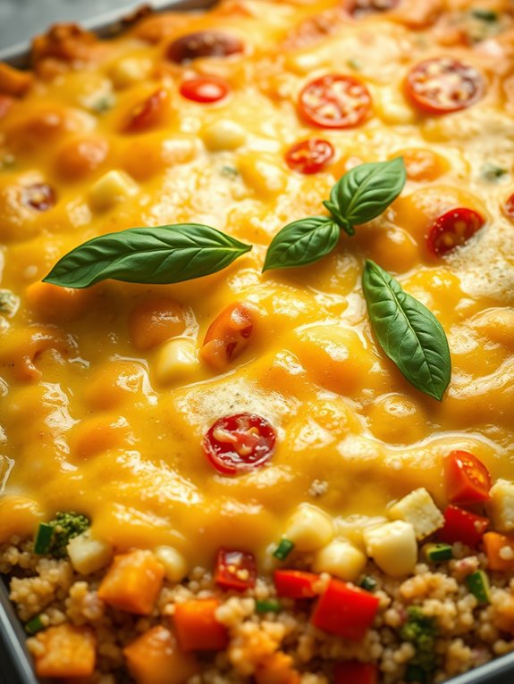 healthy vegetable quinoa dish