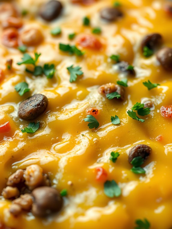hearty beef mushroom casserole