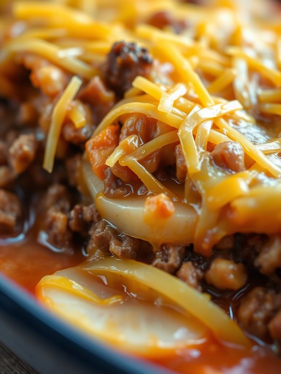 hearty beef potato bake