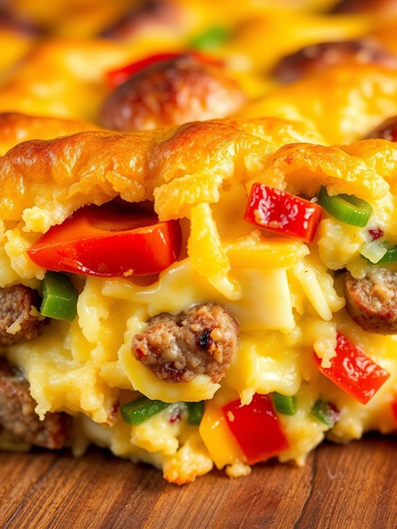 hearty breakfast casserole recipe